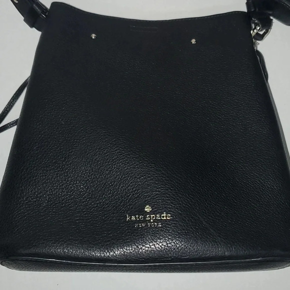 Kate Spade Marti Small Bucket Black Pebbled Leather - Picture 11 of 14